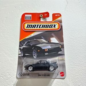 Matchbox Black 1984 Toyota MR2